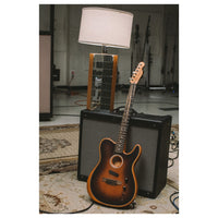 Fender American Acoustasonic Telecaster Guitarra Electroacústica Sunburst 15