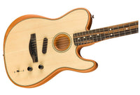 Fender American Acoustasonic Telecaster Guitarra Electroacústica Natural 3