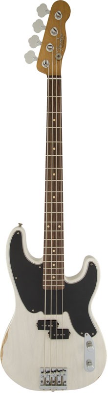 Fender Mike Dirnt Road Worn Precision Bass RW Bajo Eléctrico White Blonde 1