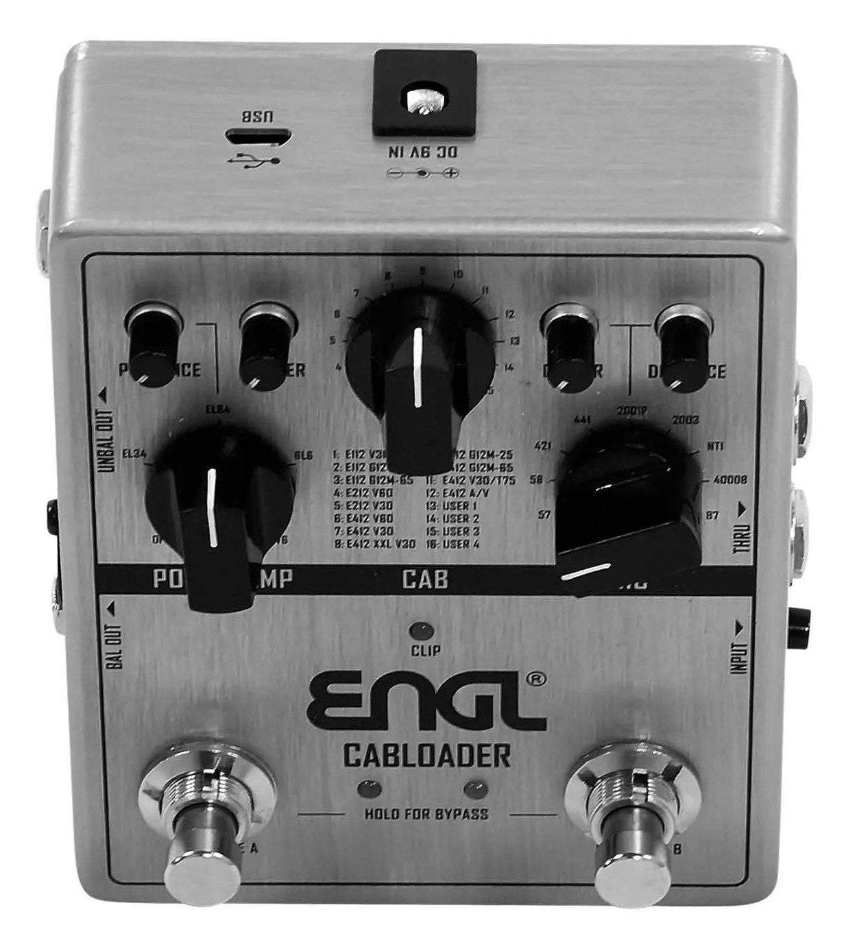 Engl Cabloader Pedal Simulador de Altavoz 4