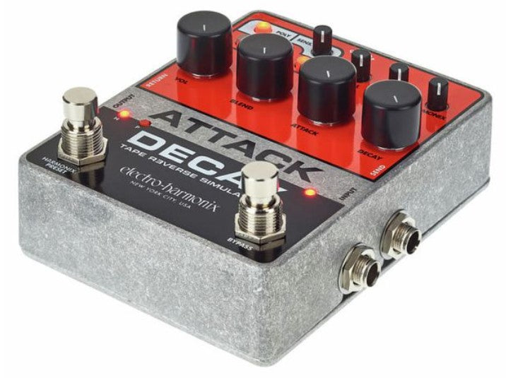 Electro Harmonix Attack Decay Tape Reverse Simulator Pedal 6