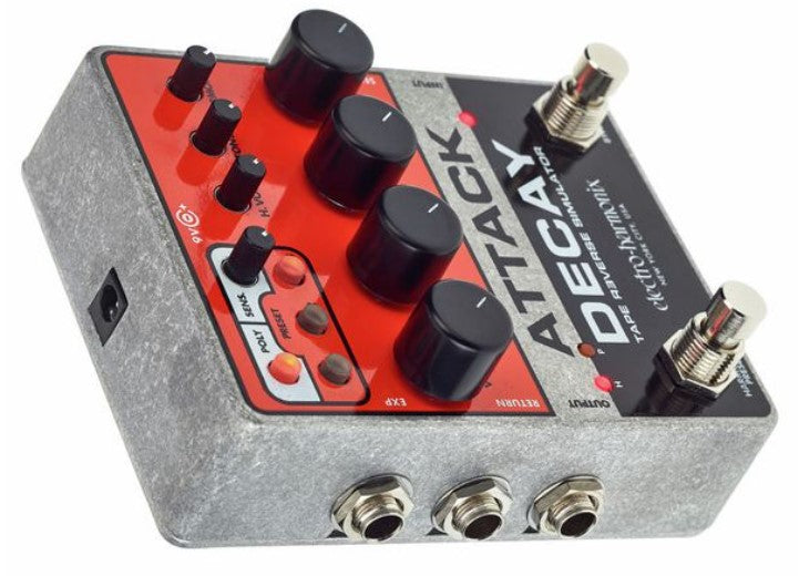 Electro Harmonix Attack Decay Tape Reverse Simulator Pedal 7