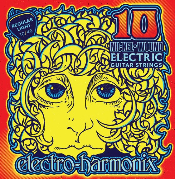 Electro Harmonix Nickel 10 Regular Light Juego Cuerdas Guitarra Eléctrica 010-046 1