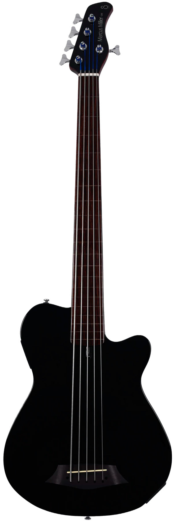 Marcus Miller GB5-5 FL BLK Fretless Bajo Acústico 5 Cuerdas Negro 1