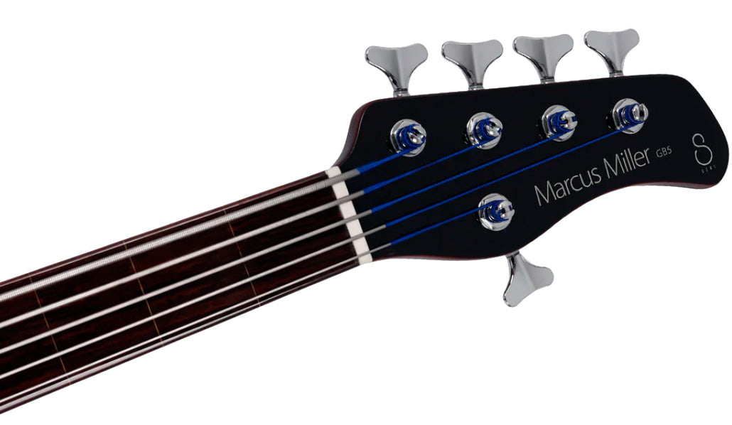 Marcus Miller GB5-5 FL BLK Fretless Bajo Acústico 5 Cuerdas Negro 4