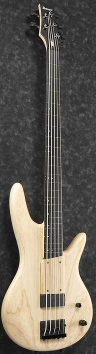 Ibanez GWB1005 NTF Gary Willis Bajo Eléctrico Fretless 5 Cuerdas Natural Flat 3