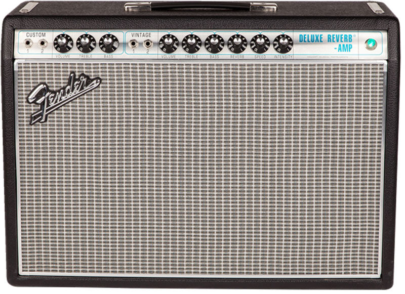 Fender 68 Custom Deluxe Reverb Amplificador Guitarra 3