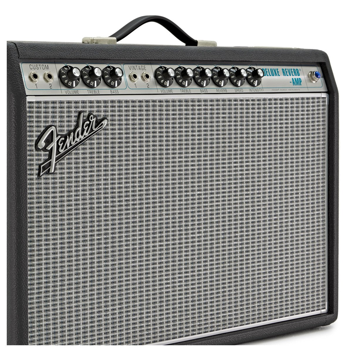 Fender 68 Custom Deluxe Reverb Amplificador Guitarra 8