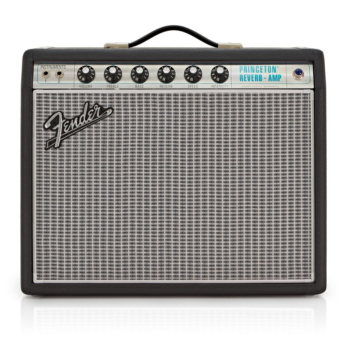 Fender 68 Custom Princeton Reverb Amplificador Guitarra 10