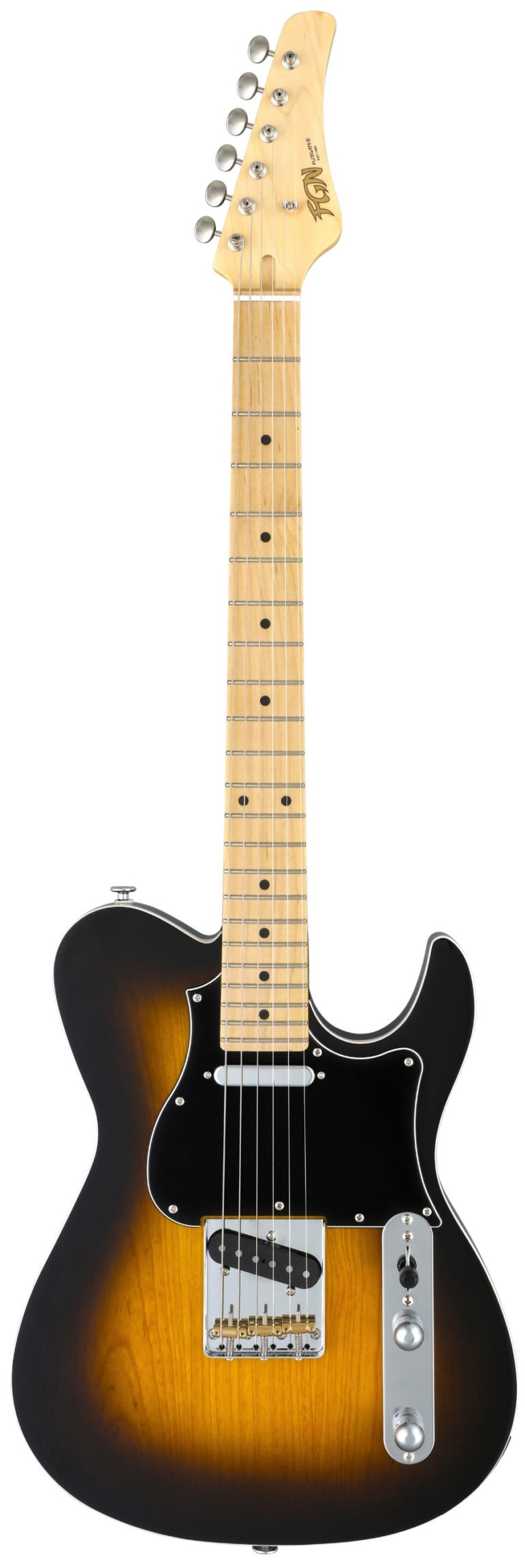 FUJIGEN JIL2ASHM/2TS Iliad Guitarra Eléctrica 2 Colores Sunburst 1