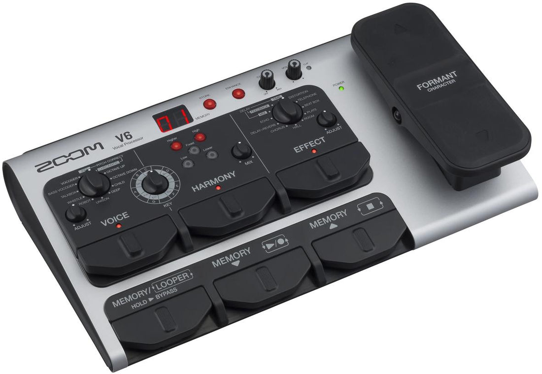 Zoom V6SP Pedalera Multiefectos para Voz 2