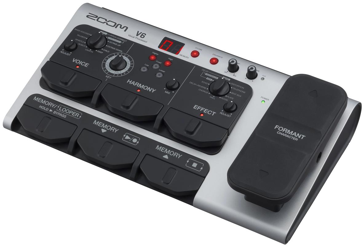 Zoom V6SP Pedalera Multiefectos para Voz 3