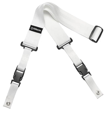 Dimarzio DD2200W Correa Cliplock Nylon Blanca 1