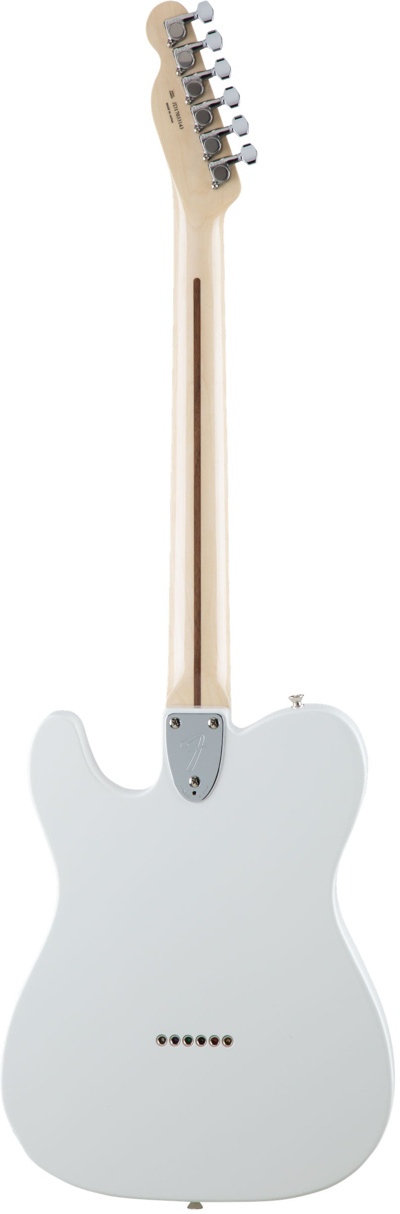 Fender Made in Japan Traditional 70S Telecaster Custom MN Guitarra Eléctrica Arctic White 2