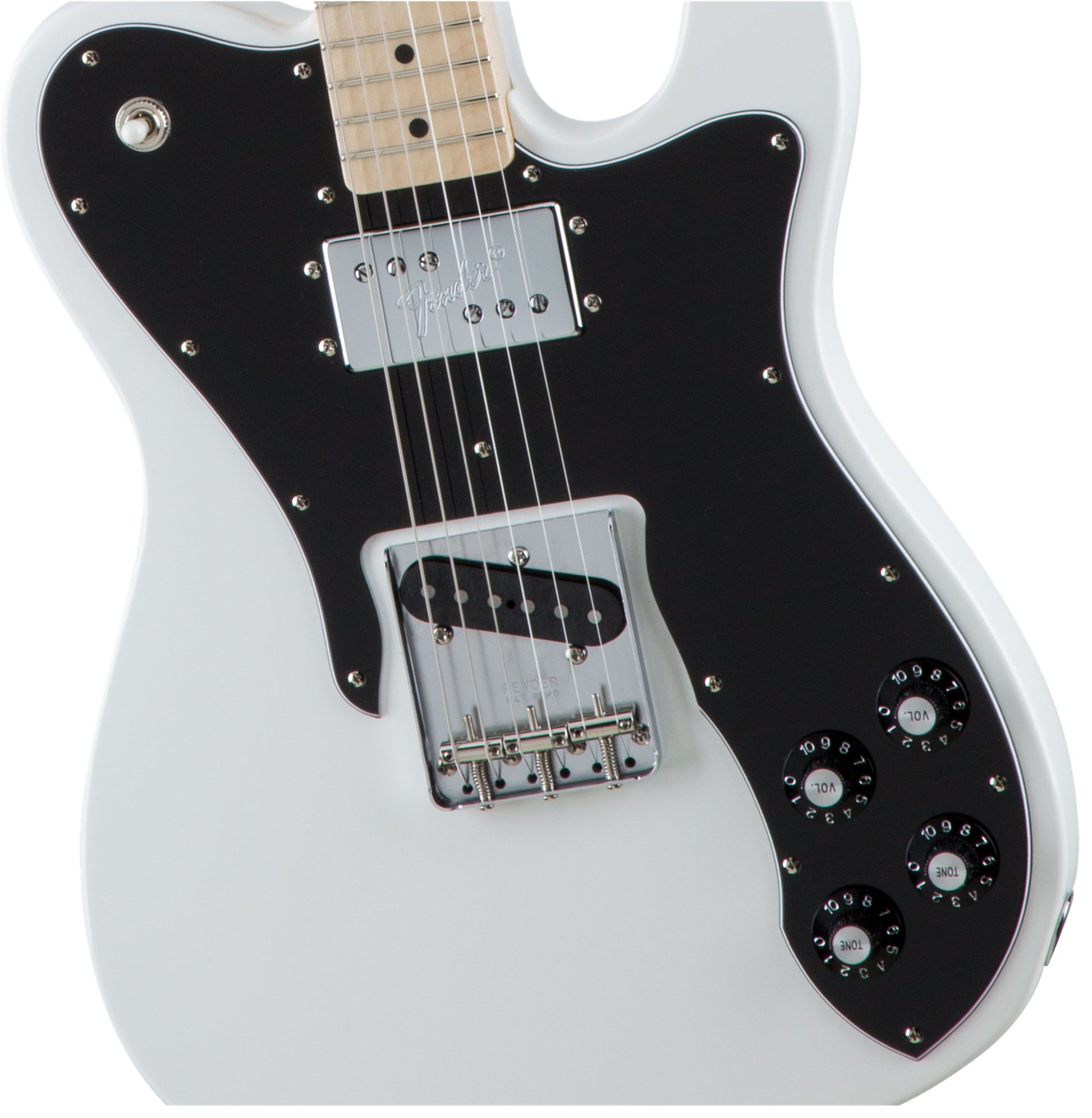 Fender Made in Japan Traditional 70S Telecaster Custom MN Guitarra Eléctrica Arctic White 4