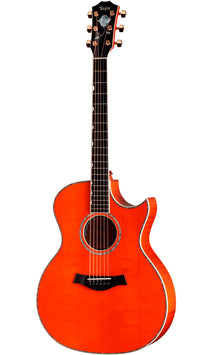 Taylor Doyle Dykes Signature Guitarra Electroacústica Gran Auditorio Translucent Orange 1