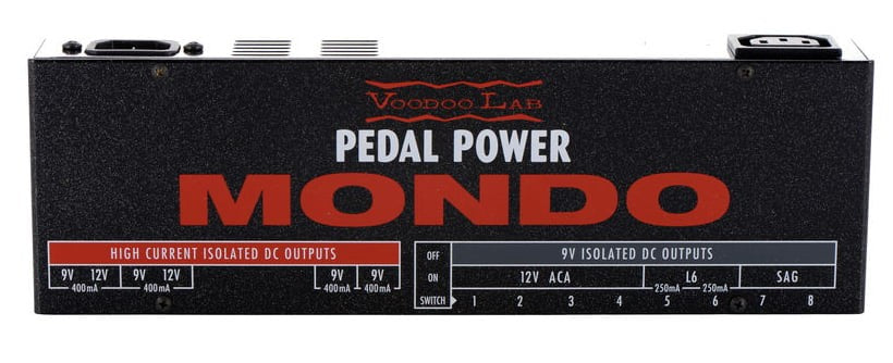 Voodoo Lab Pedal Power Mondo Alimentador Pedales 2