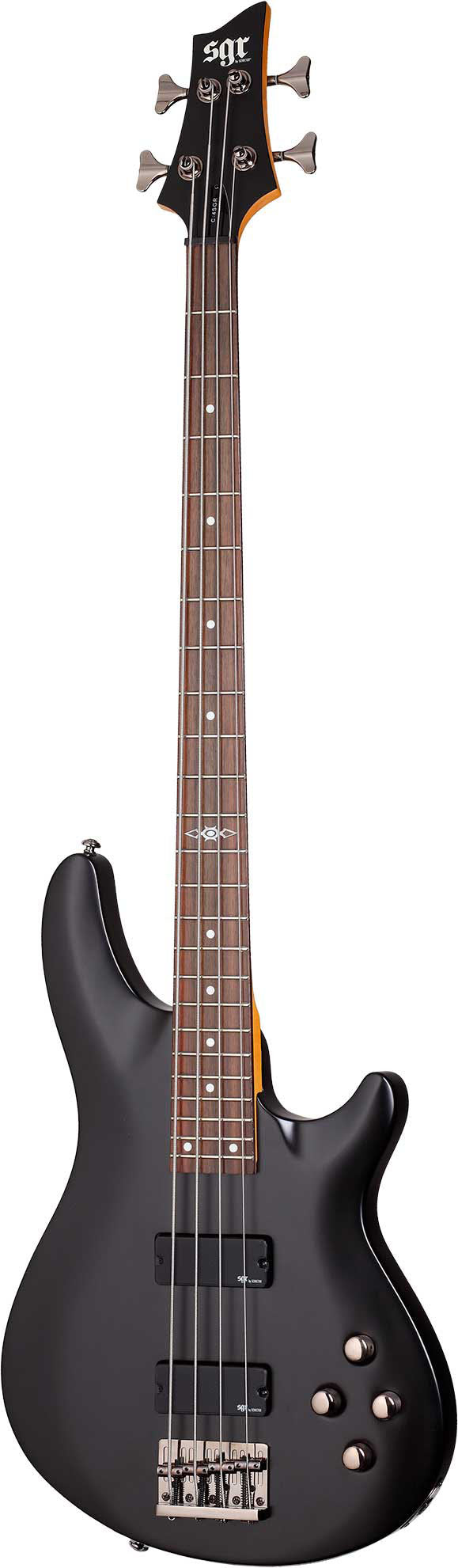 Schecter SGR C-4 Bass MSBK Bajo Eléctrico Midnight Satin Black 1