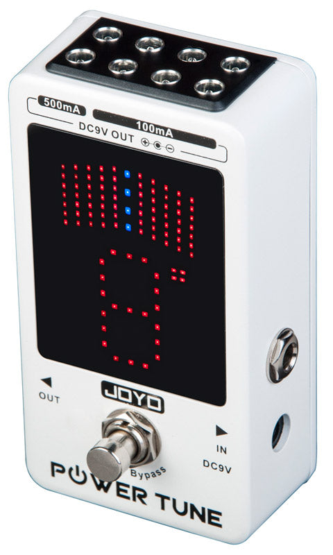 Joyo JF-18R Powertune Pedal Afinador con Salidas para Alimentar 8 Pedales 2