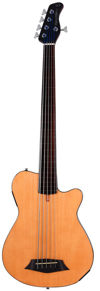 Marcus Miller GB5-5 FL NAT Fretless Bajo Acústico 5 Cuerdas Natural 1