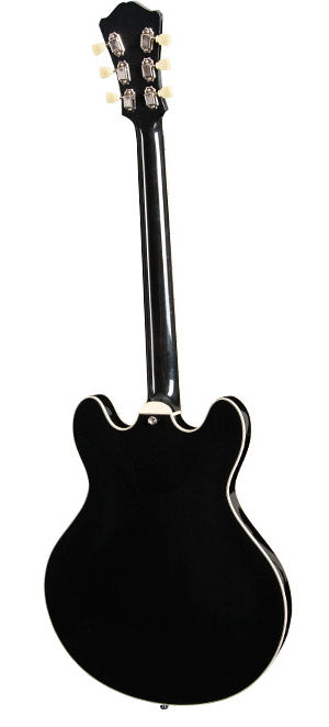 Eastman T486B BK Archtop Thinline Guitarra Eléctrica Negra 2