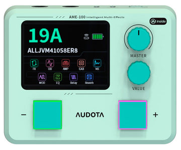 Audota AME100 Procesador Multiefectos Guitarra 1
