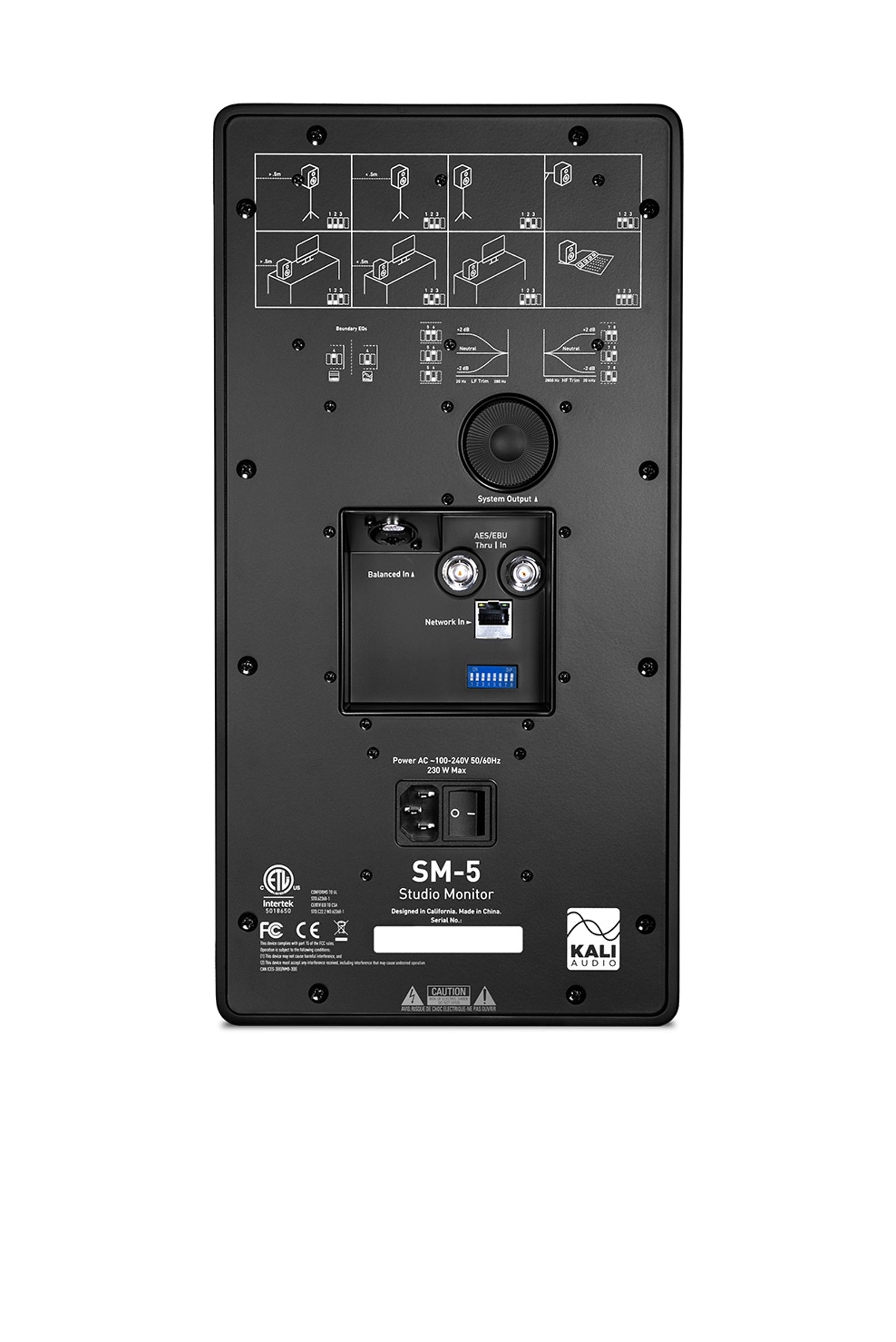 Kali Audio SM5 Monitor de Estudio Activo 3 Vías 4