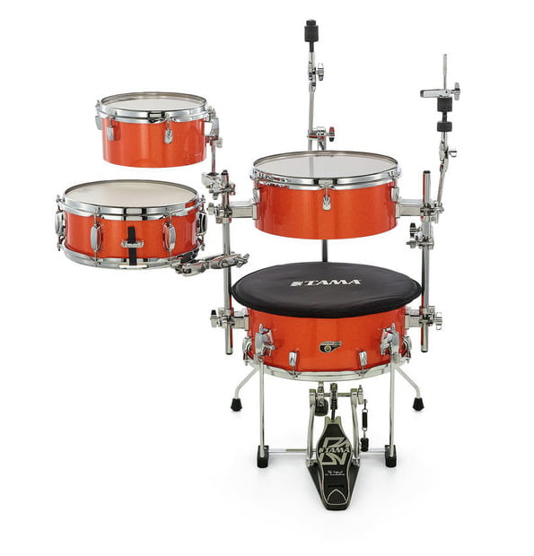 Tama CJB46C BOS Cocktail-Jam Kit Batería Acústica Compacta Bright Orange Sparkle 2