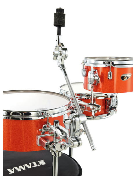 Tama CJB46C BOS Cocktail-Jam Kit Batería Acústica Compacta Bright Orange Sparkle 7