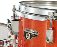 Tama CJB46C BOS Cocktail-Jam Kit Batería Acústica Compacta Bright Orange Sparkle 10