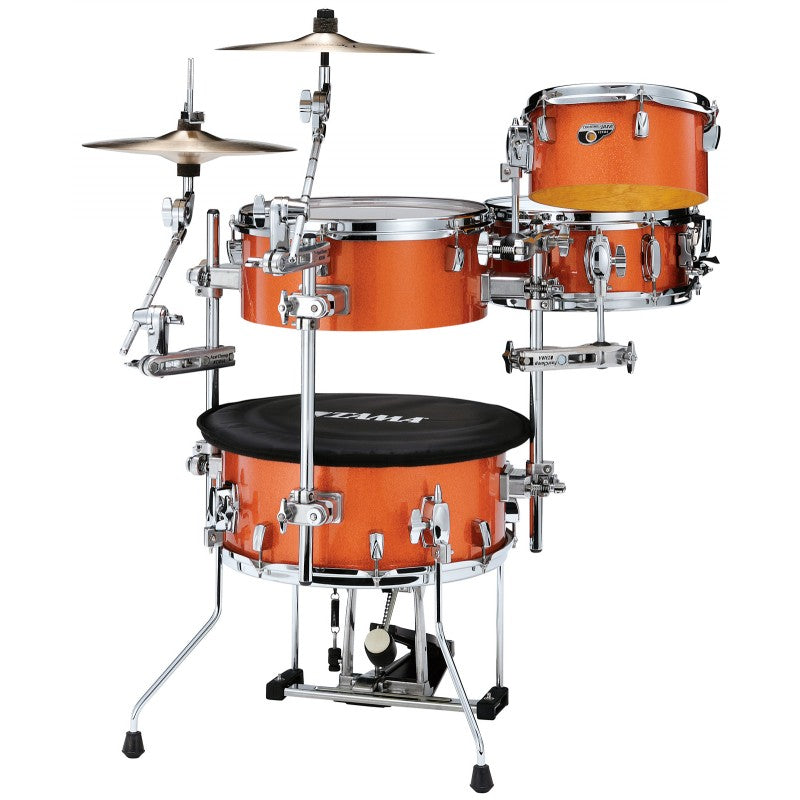 Tama CJB46C BOS Cocktail-Jam Kit Batería Acústica Compacta Bright Orange Sparkle 20