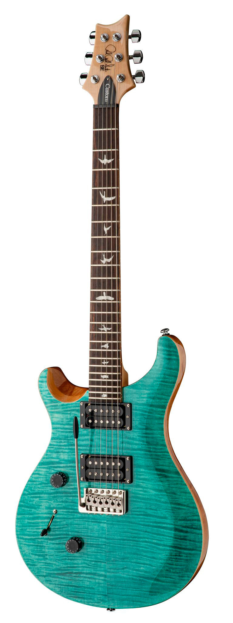 PRS SE Custom 24 LH TQ Guitarra Eléctrica para Zurdos Turquoise 2