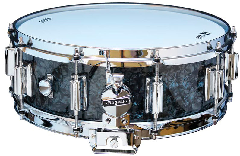 Rogers NO36 BP Beavertail Dyna Sonic Caja Batería 14x5 Black Diamond Pearl 1