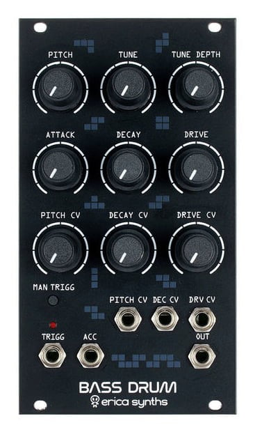 Erica Synths Bass Drum Sintetizador Modular 1