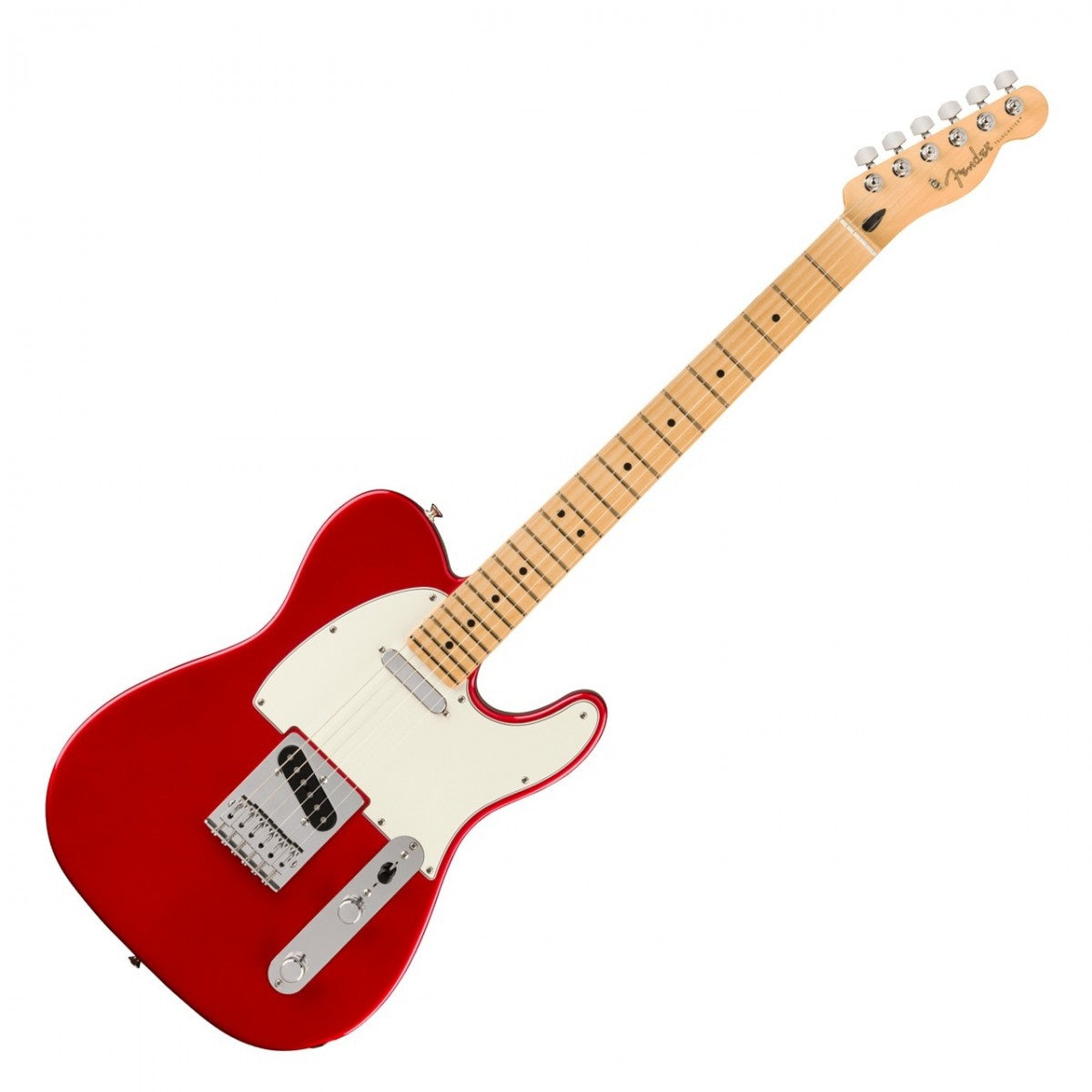 Fender Player Telecaster MN Guitarra Eléctrica Candy Apple Red 7