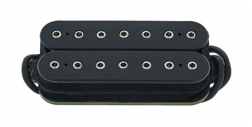 Dimarzio DP700BK Pastilla Blaze Neck Negra Guitarra 7 Cuerdas 2