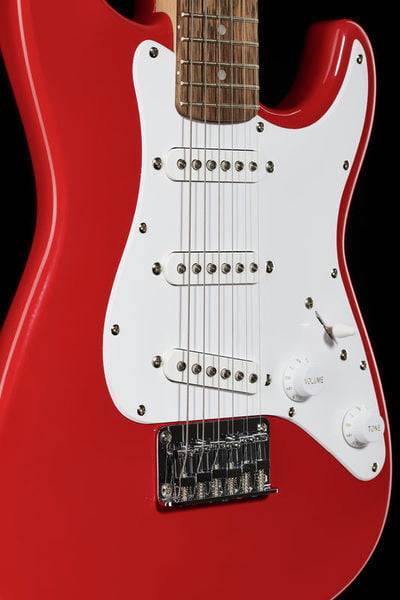 Squier Mini Stratocaster V2 IL Guitarra Eléctrica Dakota Red 7