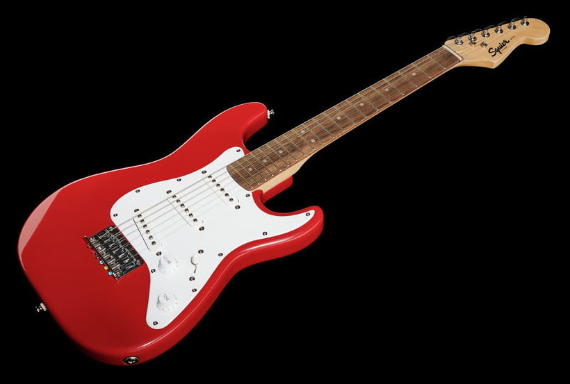 Squier Mini Stratocaster V2 IL Guitarra Eléctrica Dakota Red 9