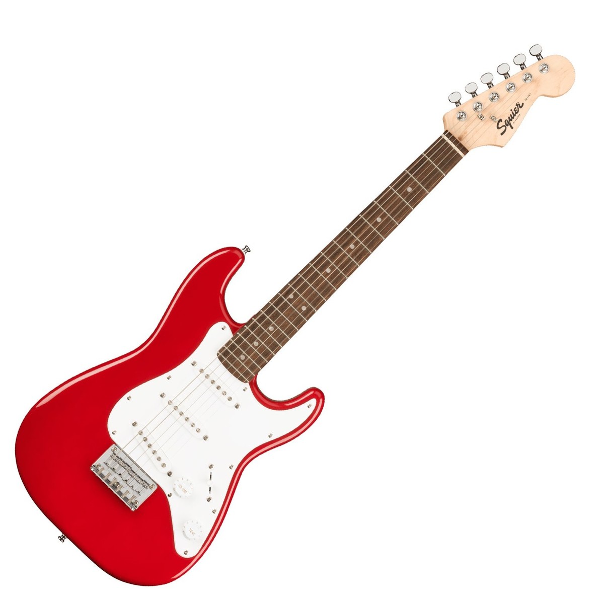 Squier Mini Stratocaster V2 IL Guitarra Eléctrica Dakota Red 13