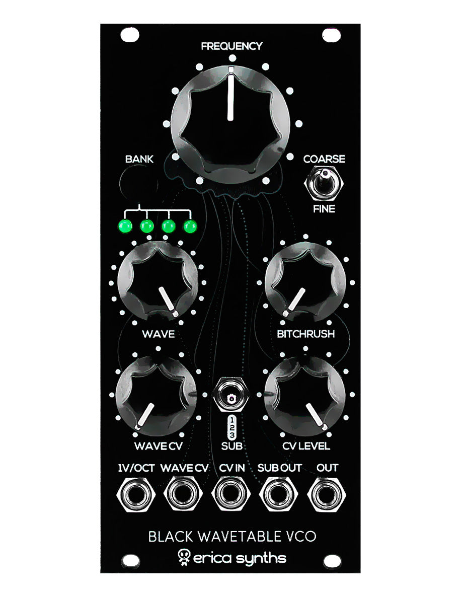 Erica Synths Black Wavetable VCO Módulo 1