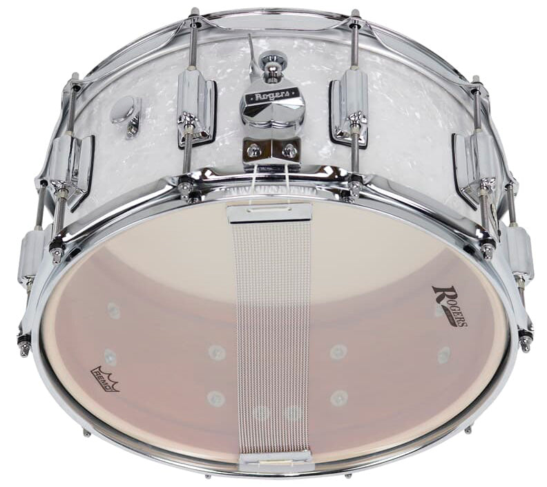 Rogers NOST37 WMP Superten Caja Batería 14x6.5 White Marine Pearl 2