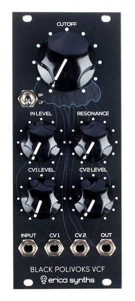 Erica Synths Black Polivoks VCF V2 Sintetizador Modular 1