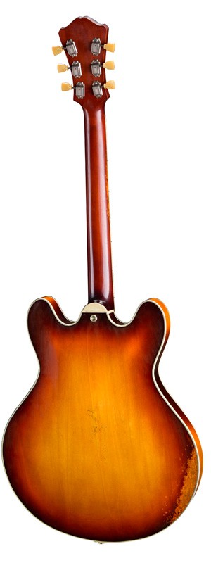 Eastman T64V GB Antique Thinline Guitarra Eléctrica Gold Burst 2