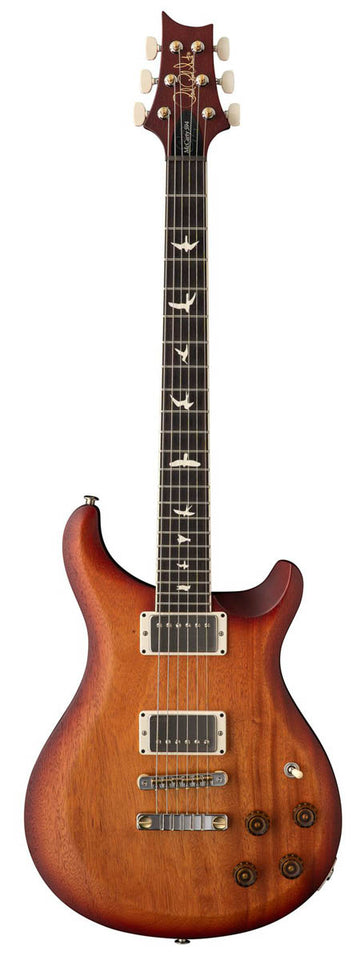 PRS S2 Mccarty 594 Thinline Standard SDCS Guitarra Eléctrica Satin Dark Cherry Sunburst 1