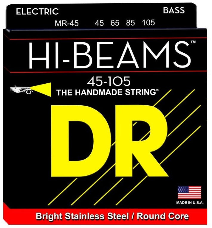 DR MR-45 Hi Beam Juego Cuerdas Bajo 045-105 1