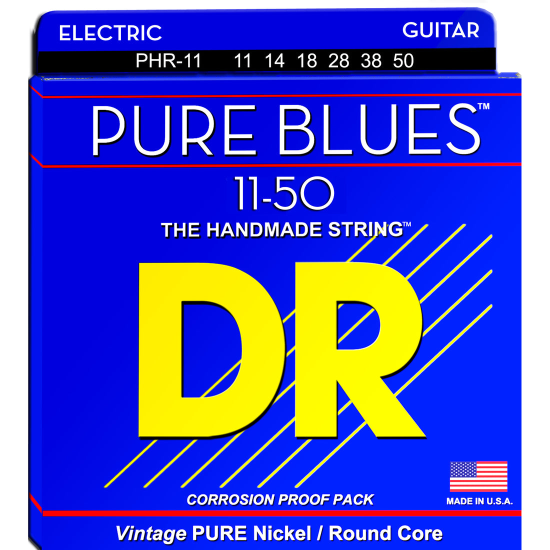 DR PHR11 Juego Cuerdas Guitarra Eléctrica 011-050 1