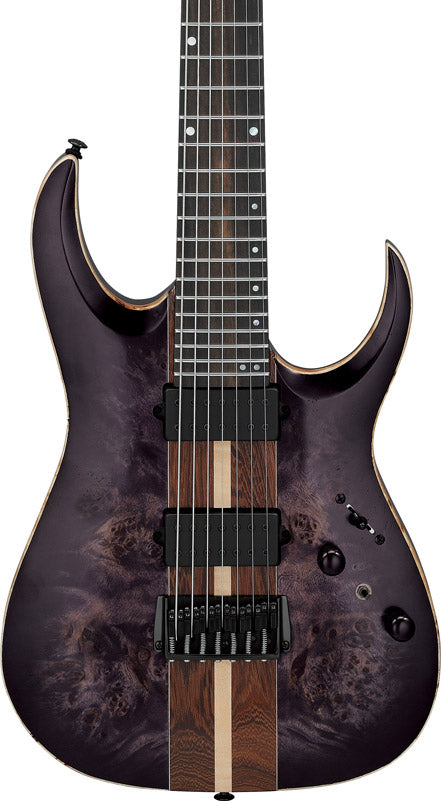 Ibanez RGA217P1PB DRL Premium Guitarra Eléctrica 7 Cuerdas Deep Twilight Burst 4
