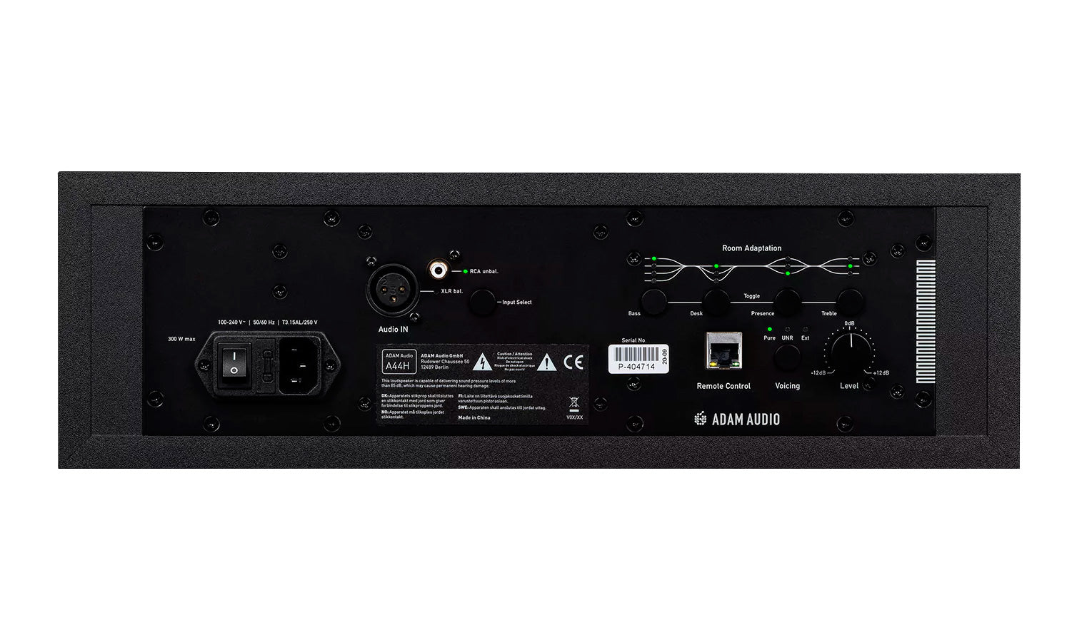 Adam Audio A44H Monitor de Estudio Activo. Unidad 3