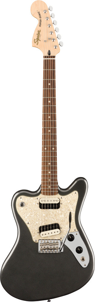 Squier Paranormal Super-Sonic IL Guitarra Eléctrica Graphite Metallic 1