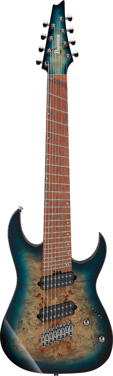 Ibanez RGMS8PB CBS Guitarra Eléctrica 8 Cuerdas Cosmic Blue Starburst 1